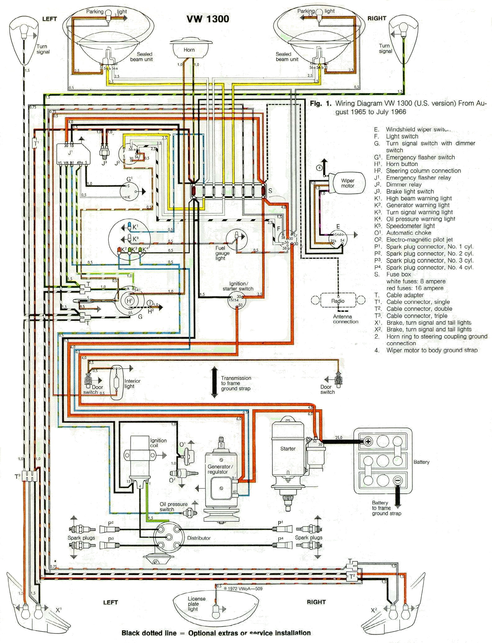 TheSamba.com :: Beetle - 1958-1967 - View Topic - 1966 Beetle Wiring ...